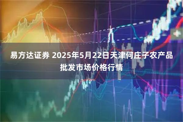 易方达证券 2025年5月22日天津何庄子农产品批发市场价格行情